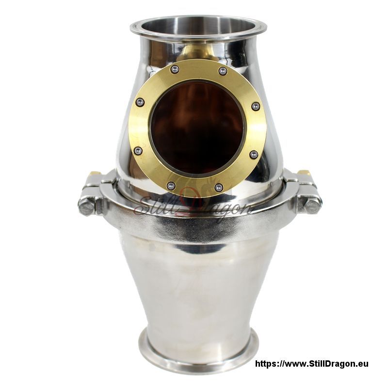 4 X 6 X 4 Inch Torpedo Pro Bubble Section With Sight Glass Kit