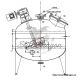 380L Pot Belly Boiler mit Rührwerk