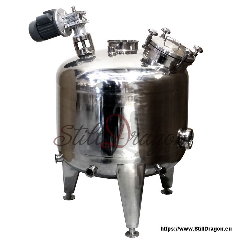 engineer Maid Petition 500 Liter Pot Belly Boiler with Agitator made of Stainless Steel