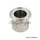 1.5" Tri-Clamp to 1" Female Pipe Thread Adapter